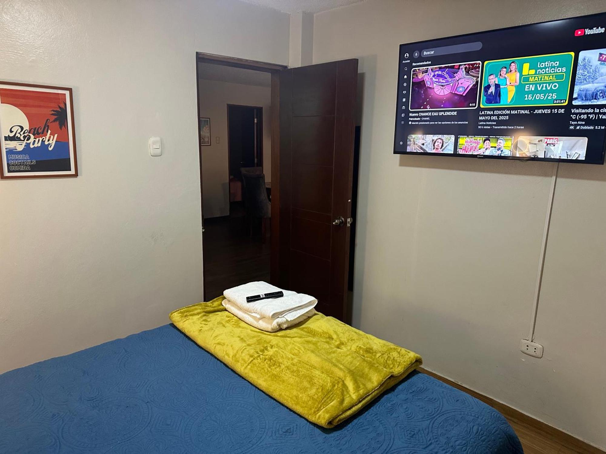 Hermoso Depa Amoblado 3Camas Wifi Terraza Lima Dış mekan fotoğraf